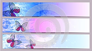 Separated banners for your text