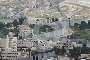 Separation Wall between the occupied palestinian territoryâ€™s and