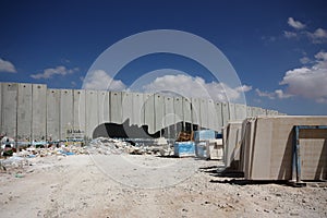 The separation wall in Palestine