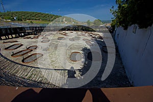 This is a Sephardic necropolis in Lucena, a small town of Cordoba