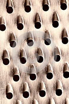 Sepia grater texture