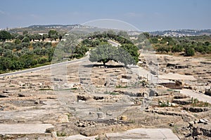 Sepphoris Zippori National Park in Central Galilee Israel