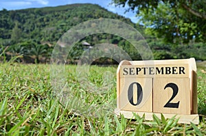 September 02, Country cover background.