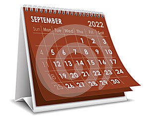 September 2022 Calendar