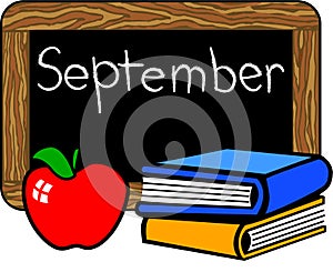 September chalkboard