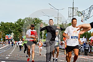 September 15, 2018 Minsk Belarus Half Marathon Minsk 2019 Running in the city