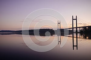 September morning by the lake