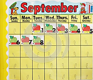 September school calender