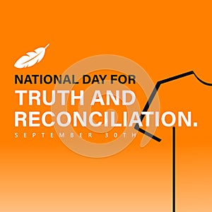 September 30th, National day for truth and reconciliation, every child matters, orange shirt day, social media post photo