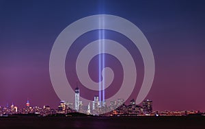 September 11th Tribute In Light photo