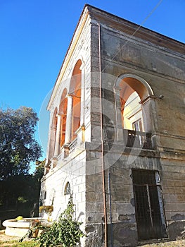 SEPTEMBER 26, 2019, Villa Falgari Family of Tarquinia Italy of 1919 south side photo