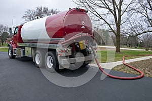 Septic Tank Pump, Pumping, Trunk, Pumper