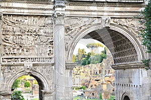 Septimius Severus Foro Romano The Roman Forum Rome