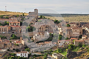 Sepulveda, Spanish old village in Segovia, Castile, Spain