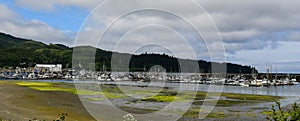 Sequim Harbor on the Straits of Juan De Fuca