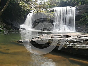Sera ella waterfall in matale srilanka photo