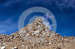 Sera Utse peak , Lhasa  , Tibet photo