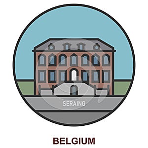 Seraing. Cities and towns in Belgium