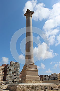 Serapeum and Pompey`s Pillar