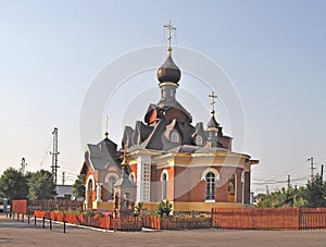 Seraph church in Alexandrov town, Russia photo