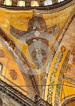 Seraphim in Hagia Sophia in Istanbul,Turkey