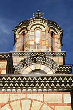 Serbia, Belgrad, saint Mark Church Tower