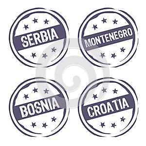 Serbia, Croatia, Bosnia and Montenegro photo