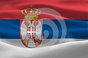 Serbia flag design 1