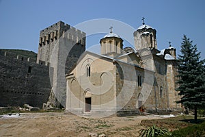 Serbian monastery photo