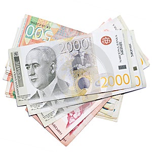 Serbian money