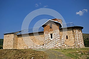 Serbian orthodox monastery, Banjska, Kosovo photo