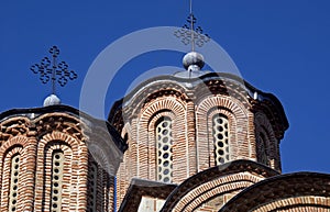 Serbian orthodox monastery, Gracanica, Kosovo