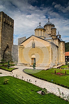 Serbian orthodox Monastery Manasija