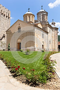 Serbian orthodox Monastery Manasija photo