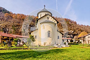 Serbian Orthodox Monastery Moraca, Kolasin,Montenegro