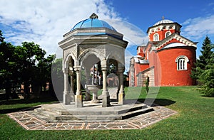 Serbio ortodoxo monasterio 