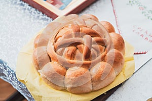 Serbian ortodox holy handmade bread
