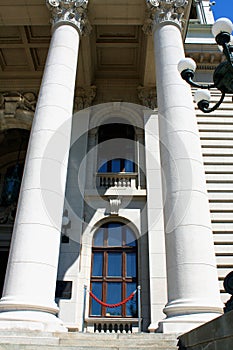 The Serbian Parliament in Belgrade