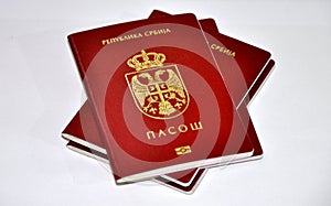Serbian passport photo