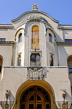 Serbian Patriarchate, seat of Serbian Orthodox Church in Belgrade, Serbia