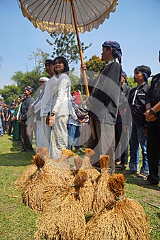 A Sundanese traditional event called Seren taun