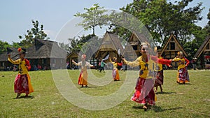 It was A Sundanese traditional event called Seren taun