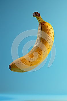 Serene Banana Sky Float - AI Generated