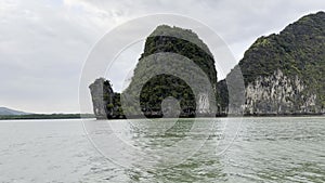 serene beauty of island life as seen from a boat, offering a peaceful escape into the heart of the ocean's