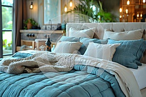 Calming Bedchamber Interior with Minimalist Style photo
