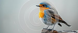 Serene Bird in Harmony with Nature. Concept Nature Photography, Bird Watching, Peaceful Scenes,