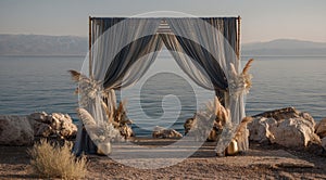 Beach Wedding Altar