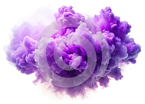 Serene Ethereal Purple Mist Cloud A Glowing Dreamy Abstract Background for Website Design Digital Art and Wallpaper
