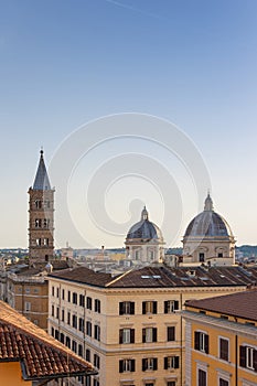 Serene evening in Rome, Lazio, Italy