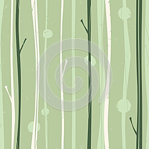 Serene Forest Pattern